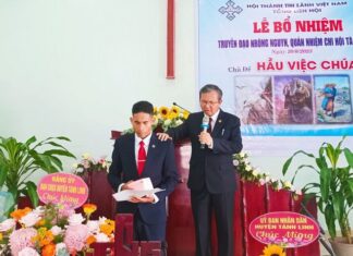Bình Thuận: Bổ Nhiệm Truyền Đạo NRòng Nguyn Quản Nhiệm Chi Hội Tà Pứa