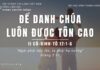 Để Danh Chúa Luôn Được Tôn Cao – 24/6/2023