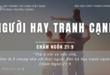Người Hay Tranh Cạnh – 2/6/2023