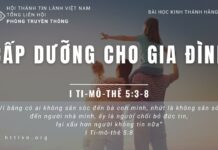Cấp Dưỡng Cho Gia Đình – 7/6/2023