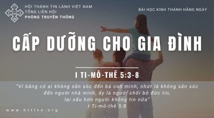 Cấp Dưỡng Cho Gia Đình – 7/6/2023