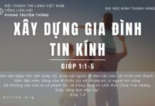 Xây Dựng Gia Đình Tin Kính – 9/6/2023