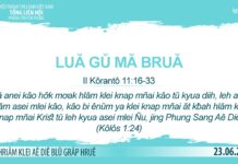 Luă Gŭ Mă Bruă – 23/6/2023