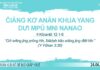 Čiăng Kơ Anăn Khua Yang Dưi Mpŭ Mni Nanao – 24/6/2023