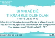 Bi Mni Aê Diê Ti Krah Klei Dleh Dlan – 26/6/2023
