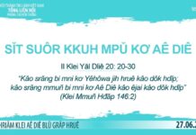 Sĭt Suôr Kkuh Mpŭ Kơ Aê Diê – 27/6/2023