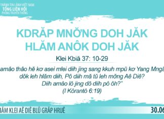 Kdrăp Mnơ̆ng Doh Jăk Hlăm Anôk Doh Jăk – 30/6/2023