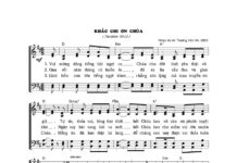 Bài hát: Khắc Ghi Ơn Chúa