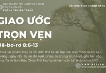 Giao Ước Trọn Vẹn – 10/7/2023