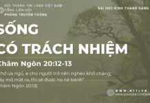 Sống Có Trách Nhiệm – 23/7/2023
