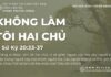 Không Làm Tôi Hai Chủ – 26/7/2023