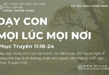 Dạy Con Mọi Lúc Mọi Nơi – 3/7/2023