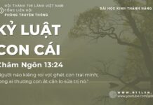 Kỷ Luật Con Cái – 5/7/2023