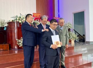 Tiền Giang: Lễ Bổ Nhiệm Quản Nhiệm Chi Hội An Hữu