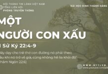 Một Người Con Xấu – 9/7/2023
