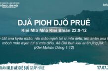 Djă Pioh Djŏ Pruĕ – 17/7/2023