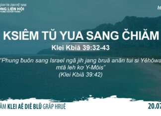 Ksiêm Tŭ Yua Sang Čhiăm – 20/7/2023