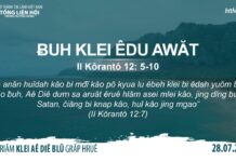 Ƀuh Klei Êdu Awăt – 28/7/2023