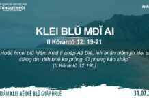 Klei Blŭ Mđĭ Ai – 31/7/2023