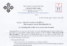 HTTL Tô Hiến Thành – Thông Báo V/v Mục Vụ Cư Xá Cho Sinh Viên Nghèo