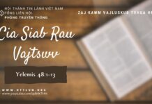 Cia Siab Rau Vajtswv – 31/8/2023