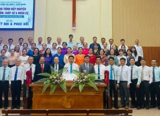 Kiên Giang: Hiệp Nguyện Giáo Phẩm Và Chấp Sự Tháng 08/2023