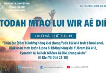 Tơdah Mtao Lui Wir Aê Diê – 12/8/2023