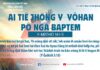 Ai Tiê Jhŏng Y‑Yôhan Pô Ngă Ƀaptem – 29/8/2023