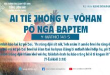 Ai Tiê Jhŏng Y‑Yôhan Pô Ngă Ƀaptem – 29/8/2023