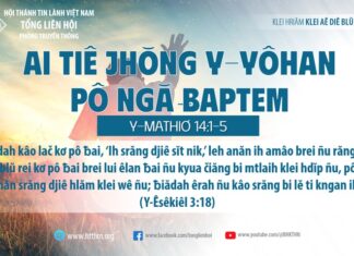 Ai Tiê Jhŏng Y‑Yôhan Pô Ngă Ƀaptem – 29/8/2023