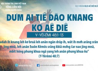 Dưm Ai Tiê Đăo Knang Kơ Aê Diê – 31/8/2023