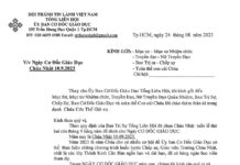 Thông Báo V/v Ngày Cơ Đốc Giáo Dục – Chúa Nhật 10/09/2023