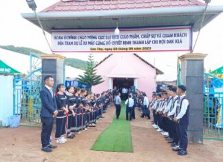 Bình Phước: Lễ Ra Mắt Chi Hội thứ 62