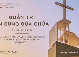 Quản Trị Ân sủng Của Chúa – 1/10/2023