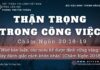 Thận Trọng Trong Công Việc – 10/9/2023