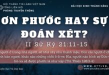 Ơn Phước Hay Sự Đoán Xét? – 11/9/2023