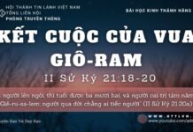 Kết Cuộc Của Vua Giô-ram – 13/9/2023