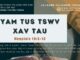 Yam Tus Tswv Xav Tau – 15/9/2023