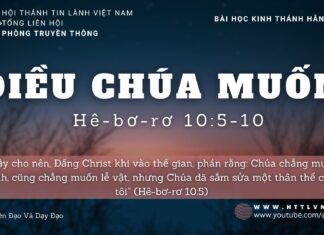 Điều Chúa Muốn – 15/9/2023