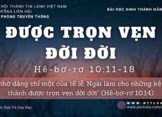Được Trọn Vẹn Đời Đời – 16/9/2023