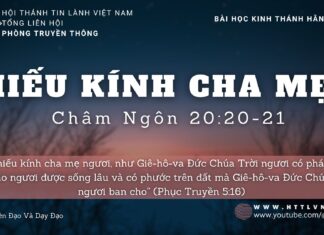 Hiếu Kính Cha Mẹ – 17/9/2023