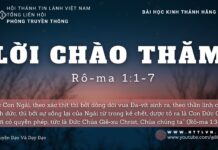 Lời Chào Thăm – 21/9/2023