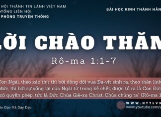 Lời Chào Thăm – 21/9/2023