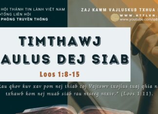 Timthawj Paulus Dej Siab – 22/9/2023