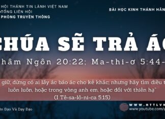 Chúa Sẽ Trả Ác – 24/9/2023