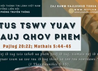 Tus Tswv Yuav Pauj Qhov Phem – 24/9/2023