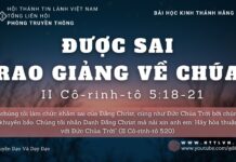Được Sai Rao Giảng Về Chúa – 3/9/2023