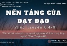 Nền Tảng Của Dạy Đạo – 6/9/2023
