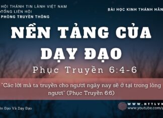 Nền Tảng Của Dạy Đạo – 6/9/2023