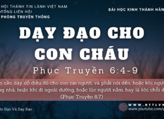 Dạy Đạo Cho Con Cháu – 8/9/2023